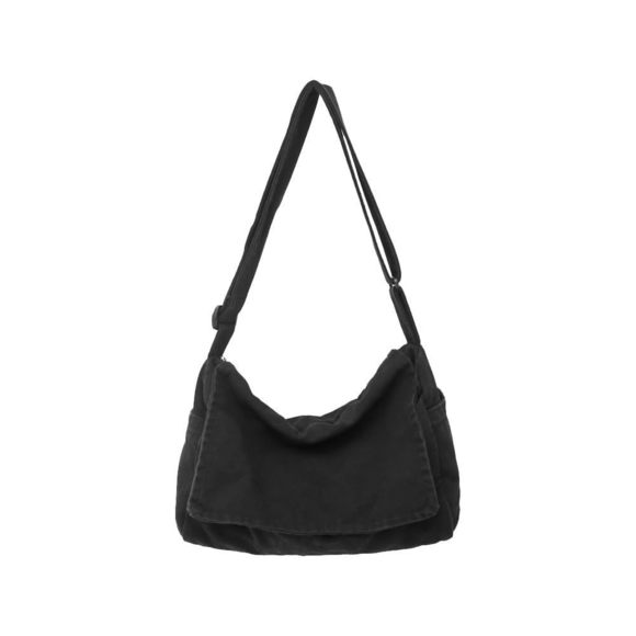 Canvas Messenger Bag Large Satchel Bag Travel Hobo Bag Casual Tote Shoulder xD - Picture 1 of 6